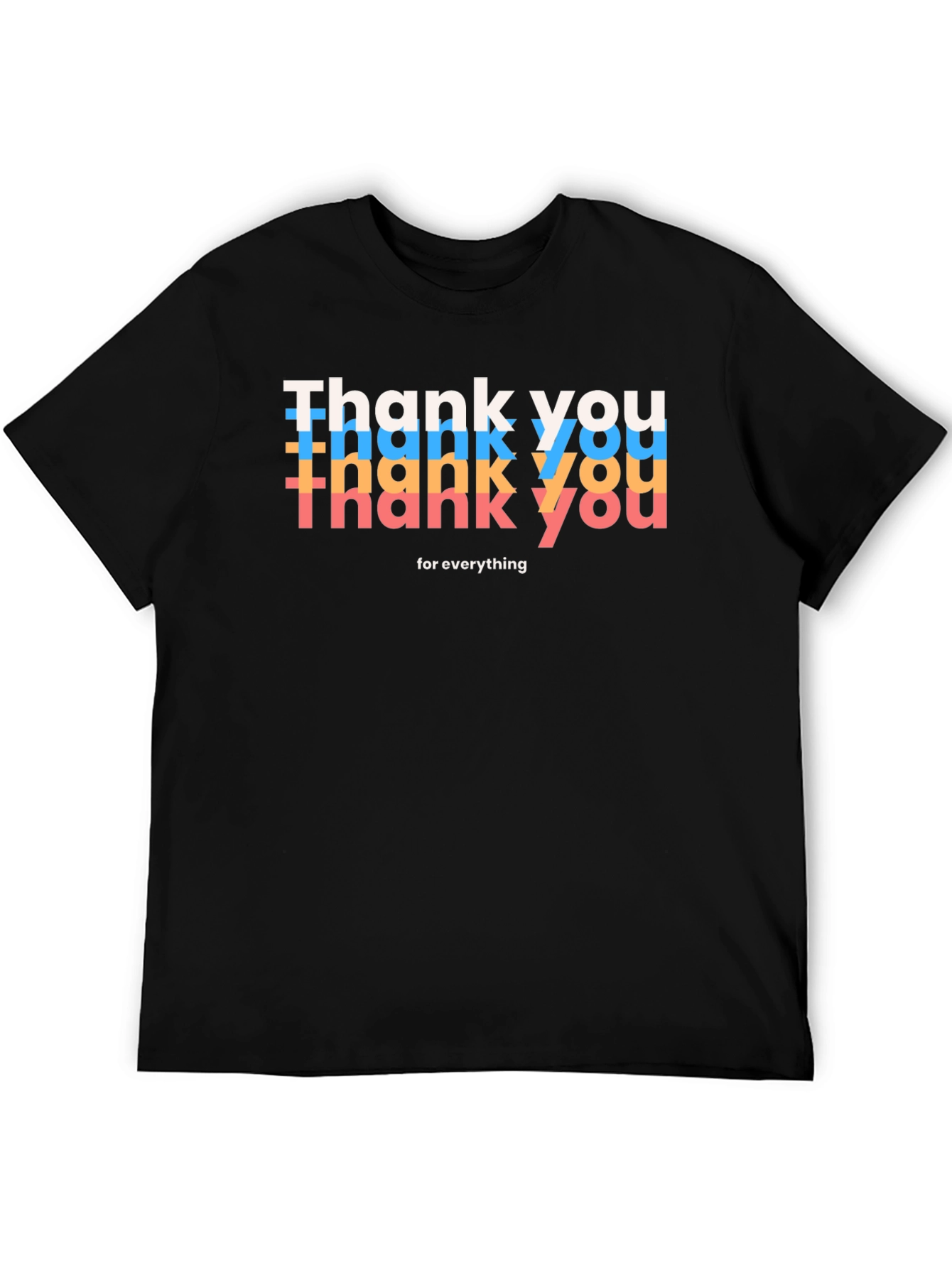 Thank You Graphic T-Shirt - Express Gratitude