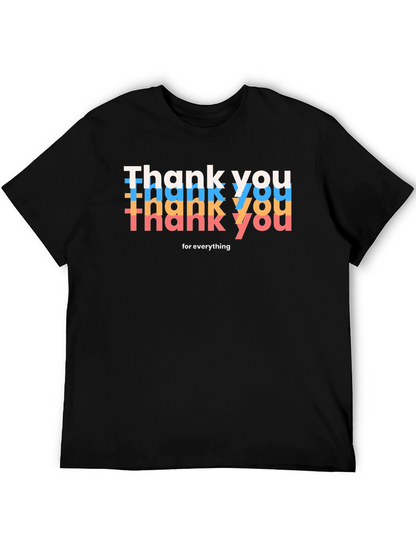 Thank You Graphic T-Shirt - Express Gratitude