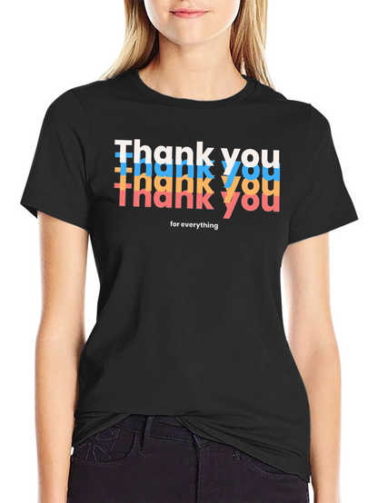 Thank You Graphic T-Shirt - Express Gratitude