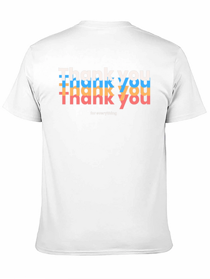 Thank You Graphic T-Shirt - Express Gratitude