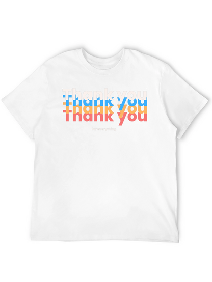Thank You Graphic T-Shirt - Express Gratitude