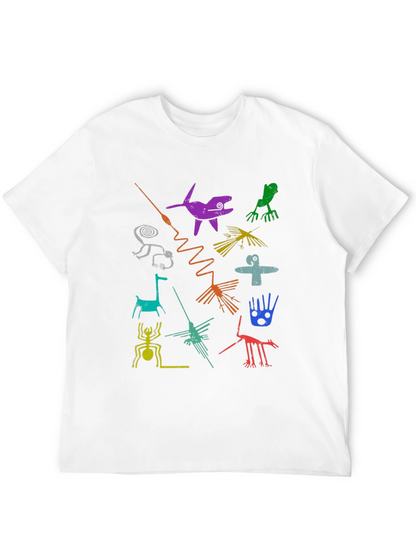 Nazca Lines Graphic Tee - Unique Design
