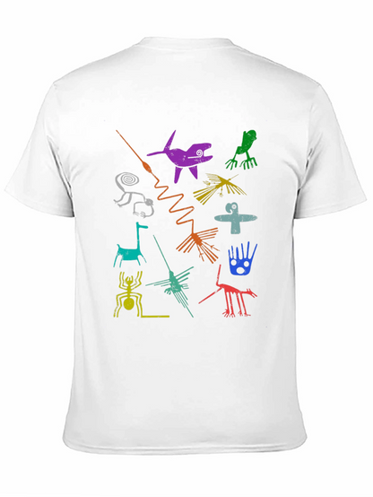 Nazca Lines Graphic Tee - Unique Design