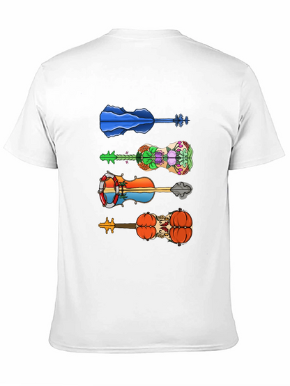 Funky Guitar Tee - Unique Design T-Shirt