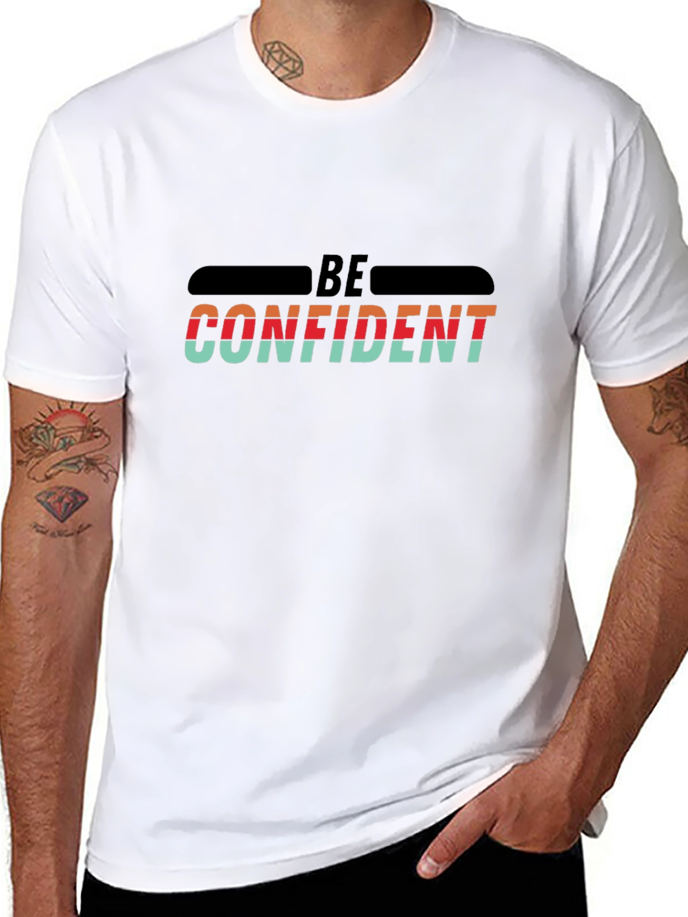 Be Confident Retro T-Shirt