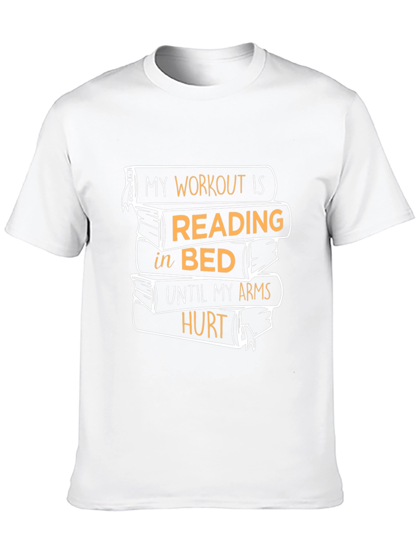 Reading Workout T-Shirt - Funny Book Lover Tee