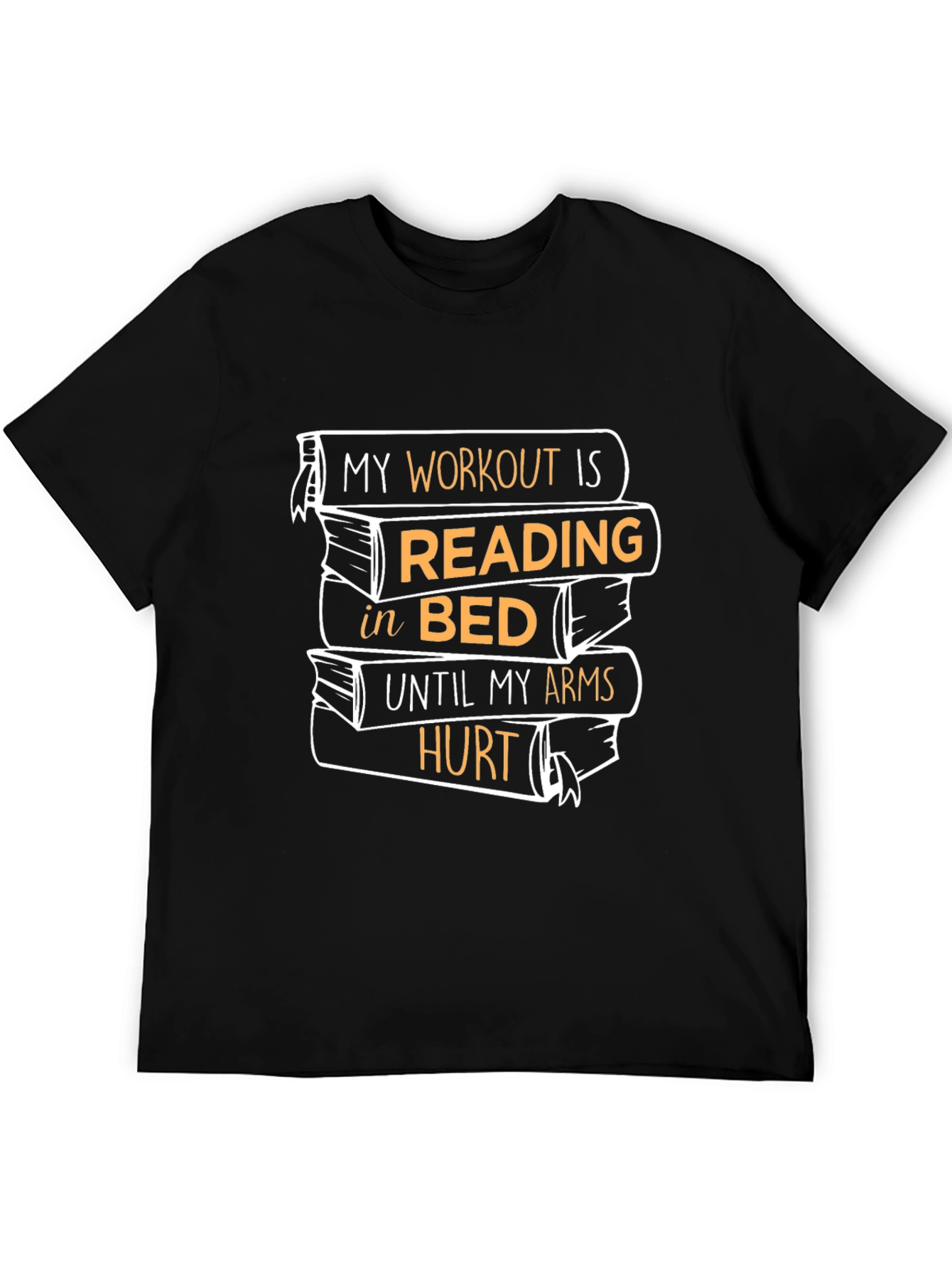 Reading Workout T-Shirt - Funny Book Lover Tee