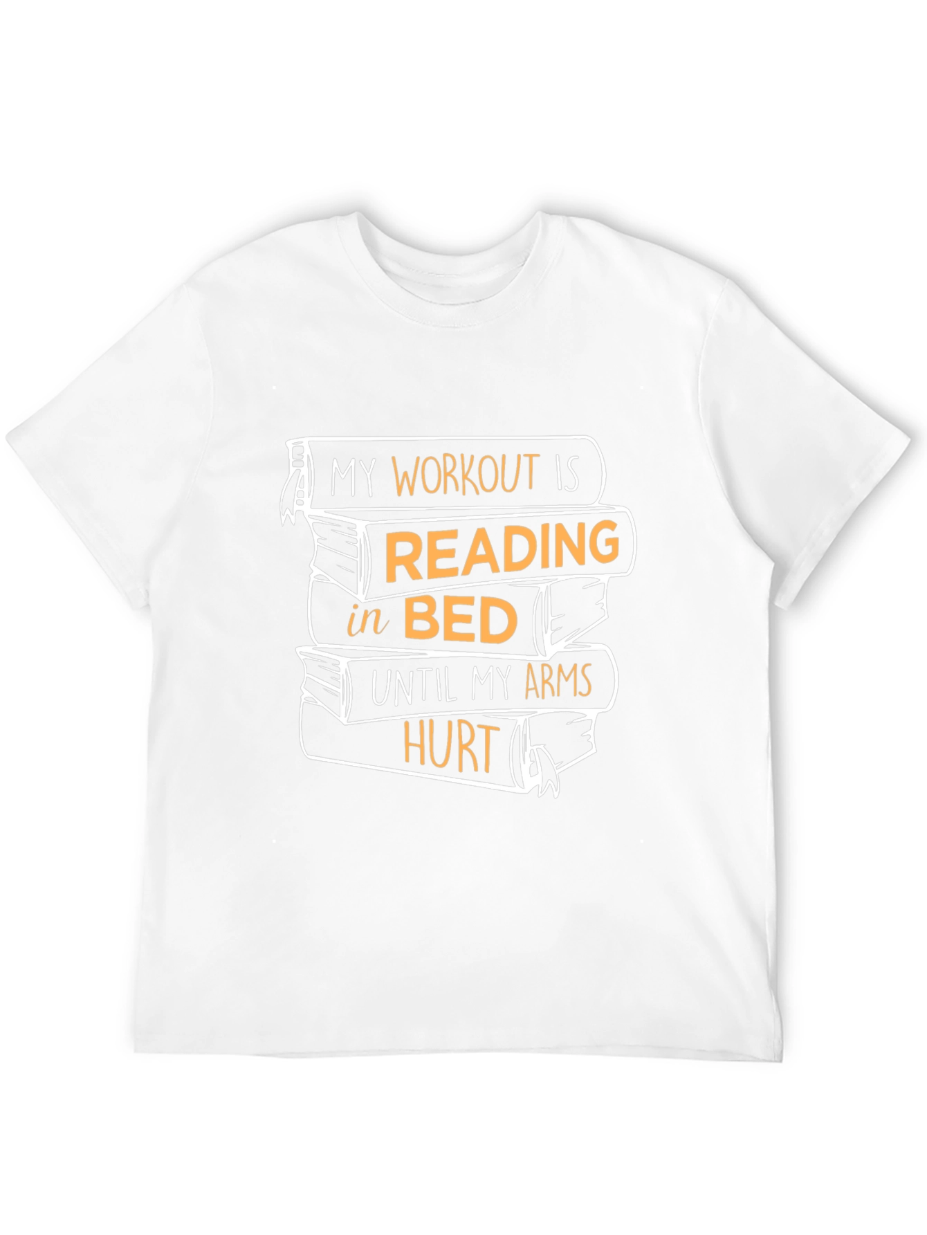 Reading Workout T-Shirt - Funny Book Lover Tee
