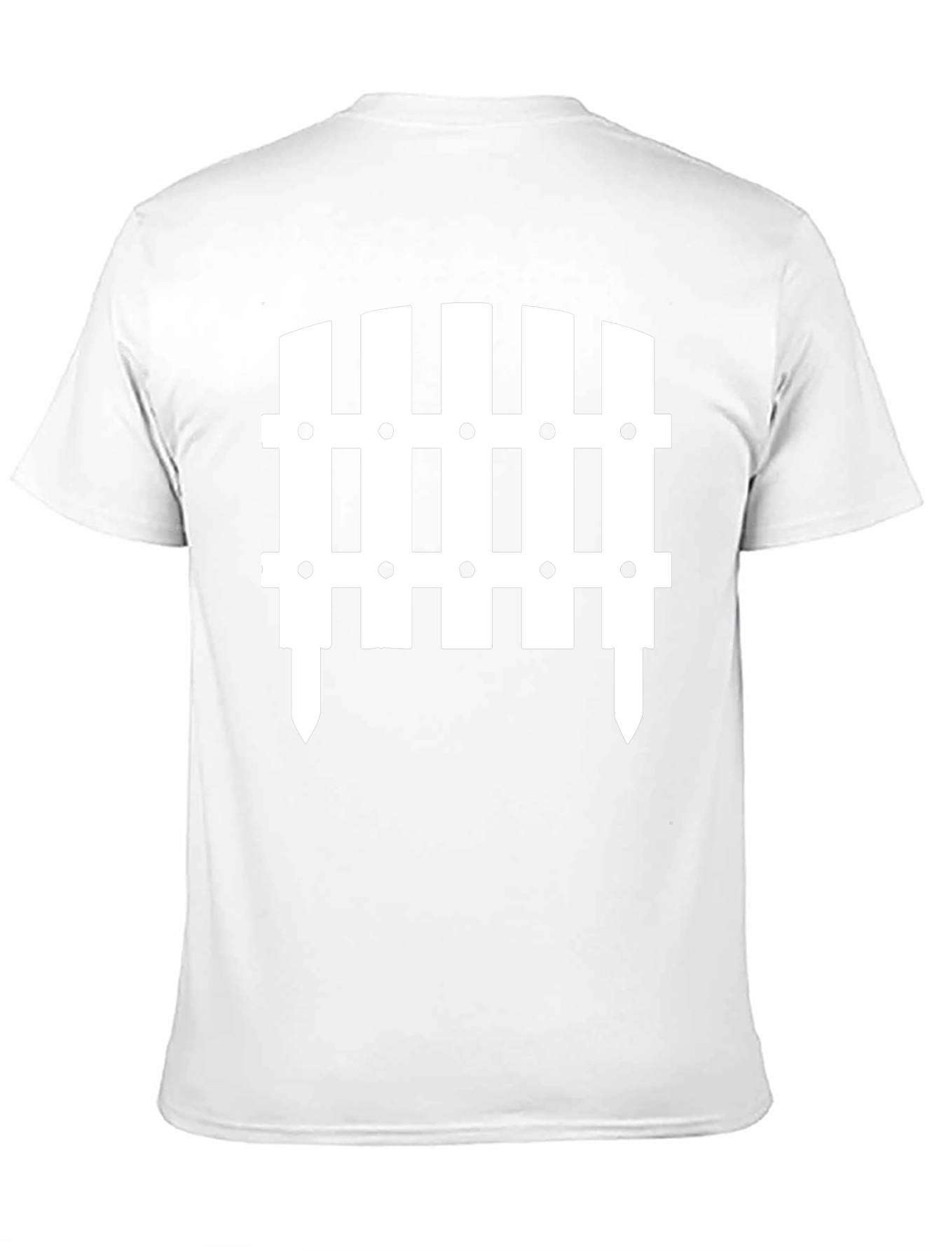 Fence Graphic T-Shirt - Novelty Tee