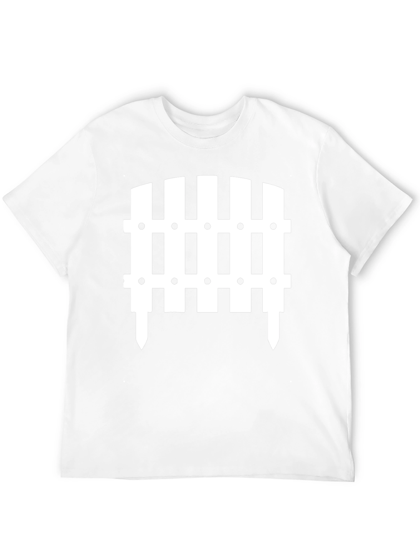 Fence Graphic T-Shirt - Novelty Tee