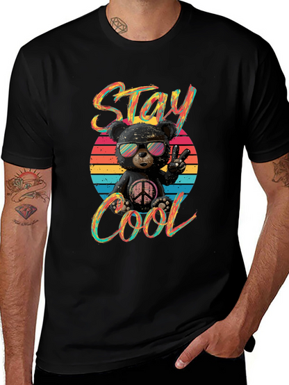 Stay Cool Bear Graphic Tee