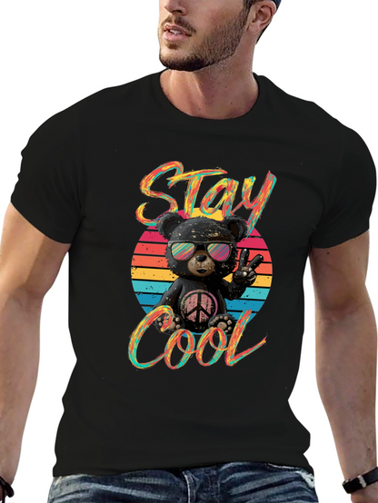 Stay Cool Bear Graphic Tee