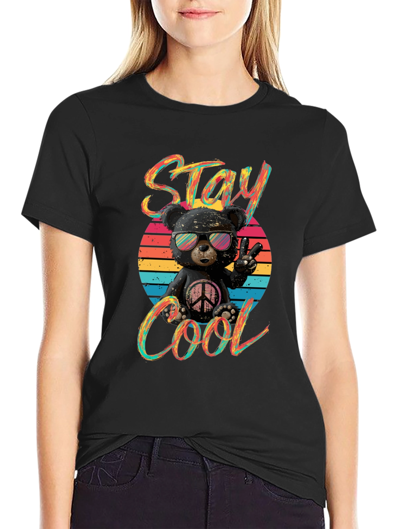 Stay Cool Bear Graphic Tee