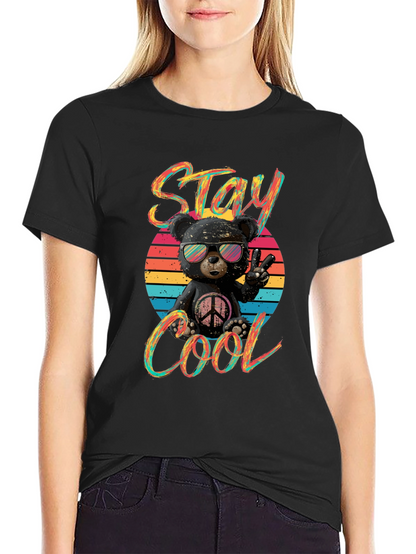 Stay Cool Bear Graphic Tee