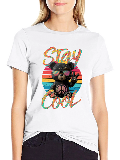 Stay Cool Bear Graphic Tee