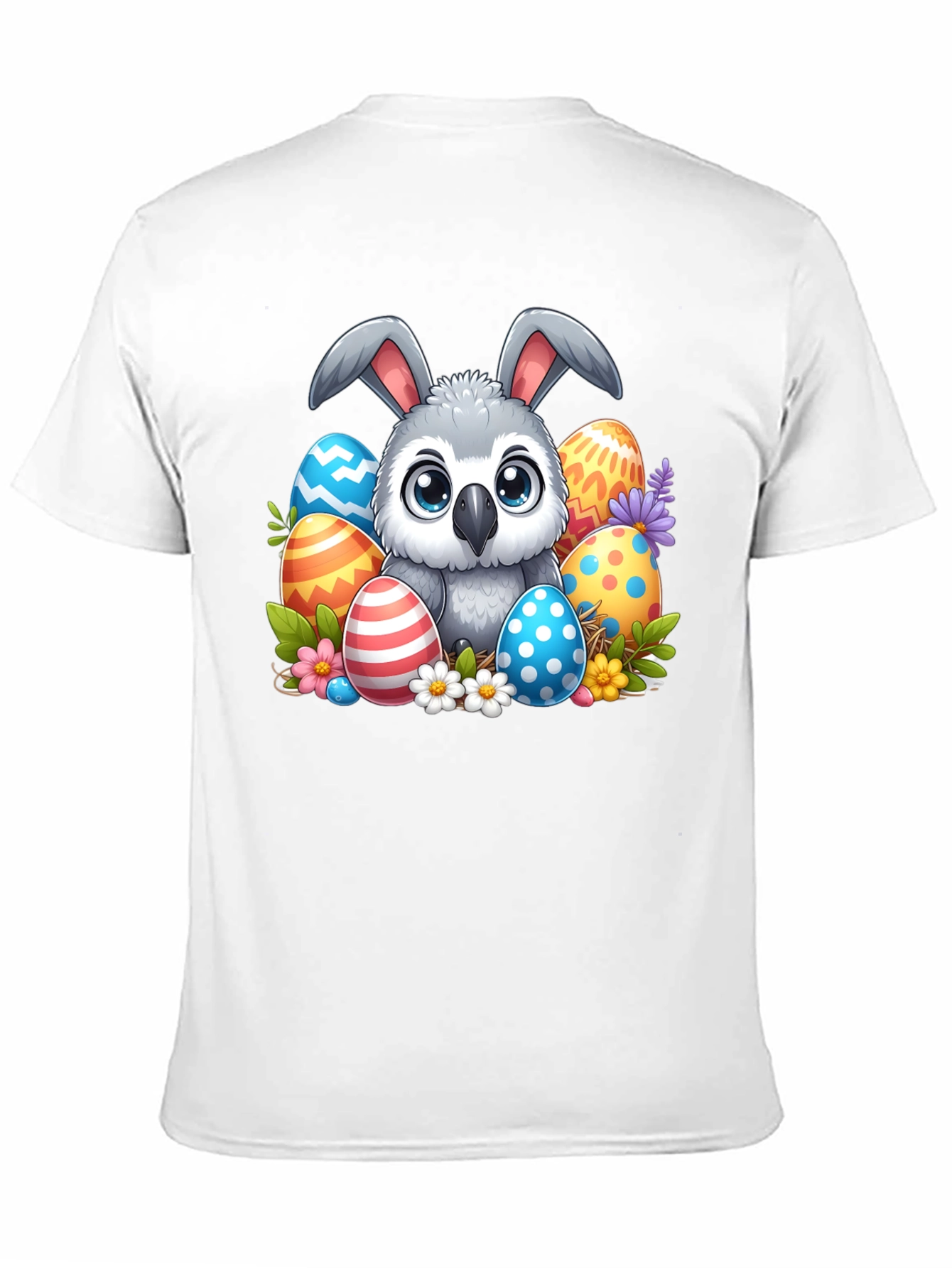 Cute Easter Owl Bunny T-Shirt