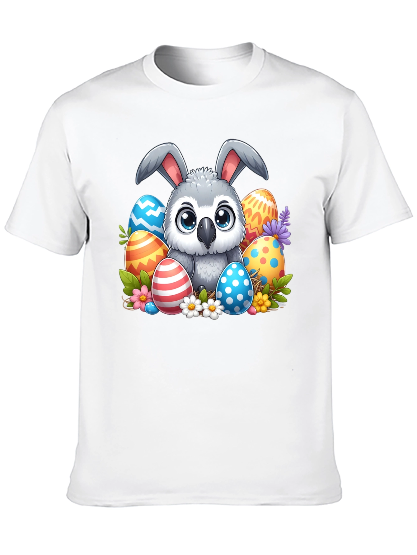 Cute Easter Owl Bunny T-Shirt