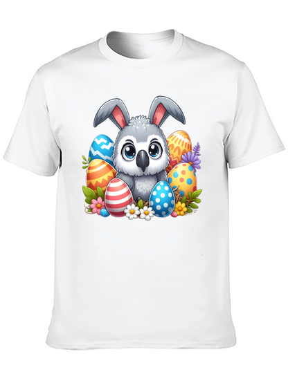 Cute Easter Owl Bunny T-Shirt