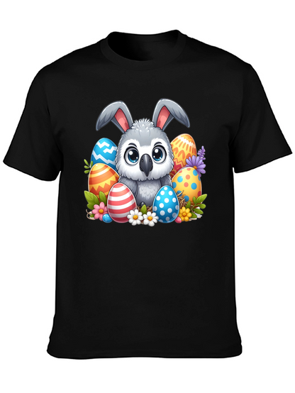Cute Easter Owl Bunny T-Shirt