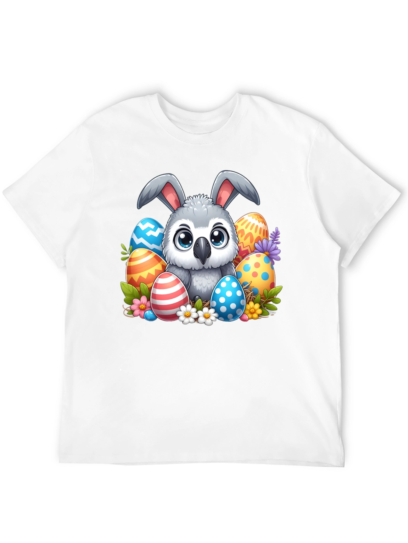 Cute Easter Owl Bunny T-Shirt