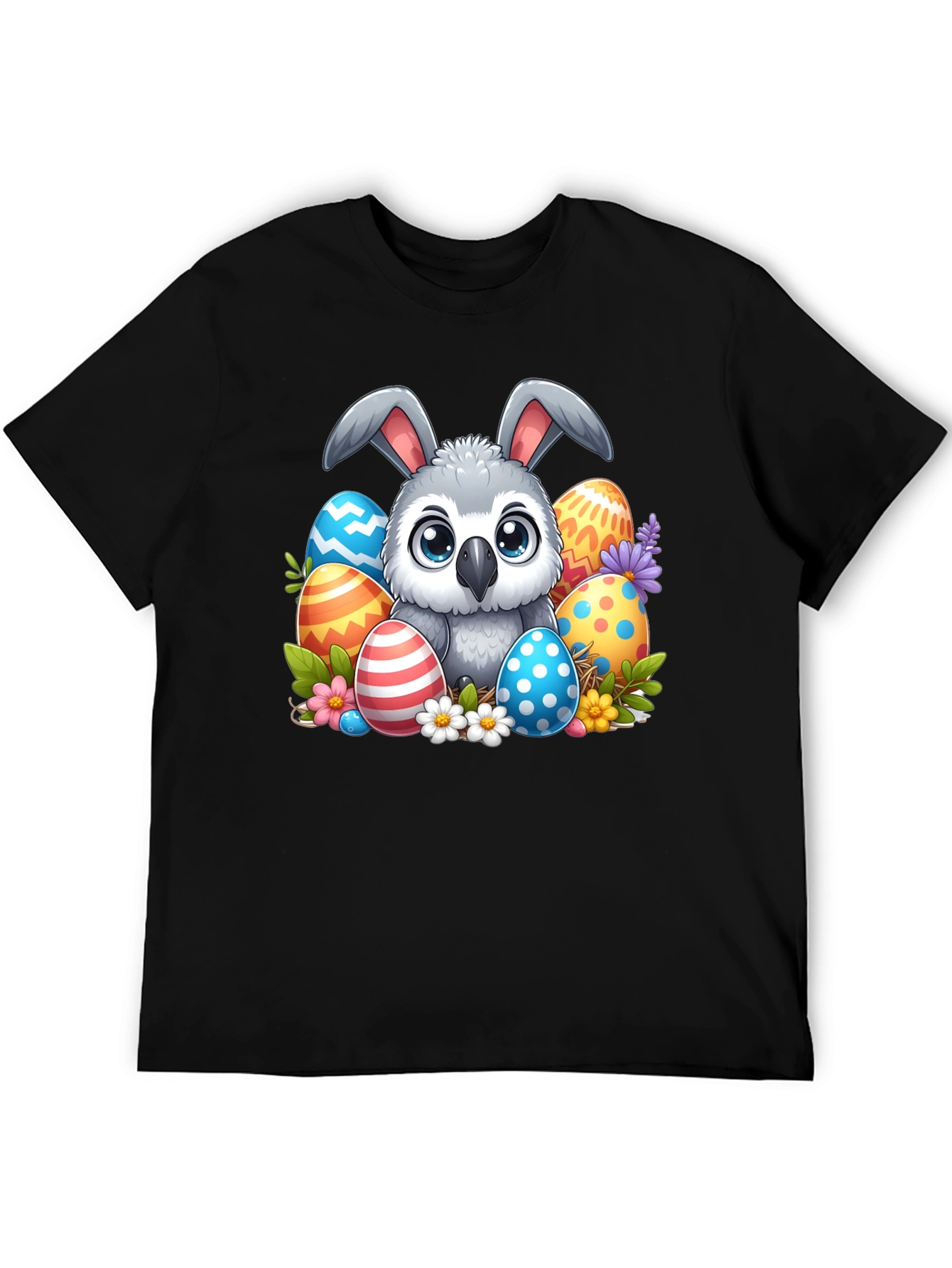 Cute Easter Owl Bunny T-Shirt