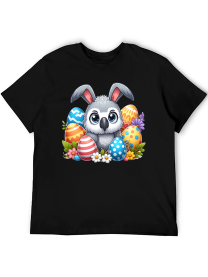 Cute Easter Owl Bunny T-Shirt