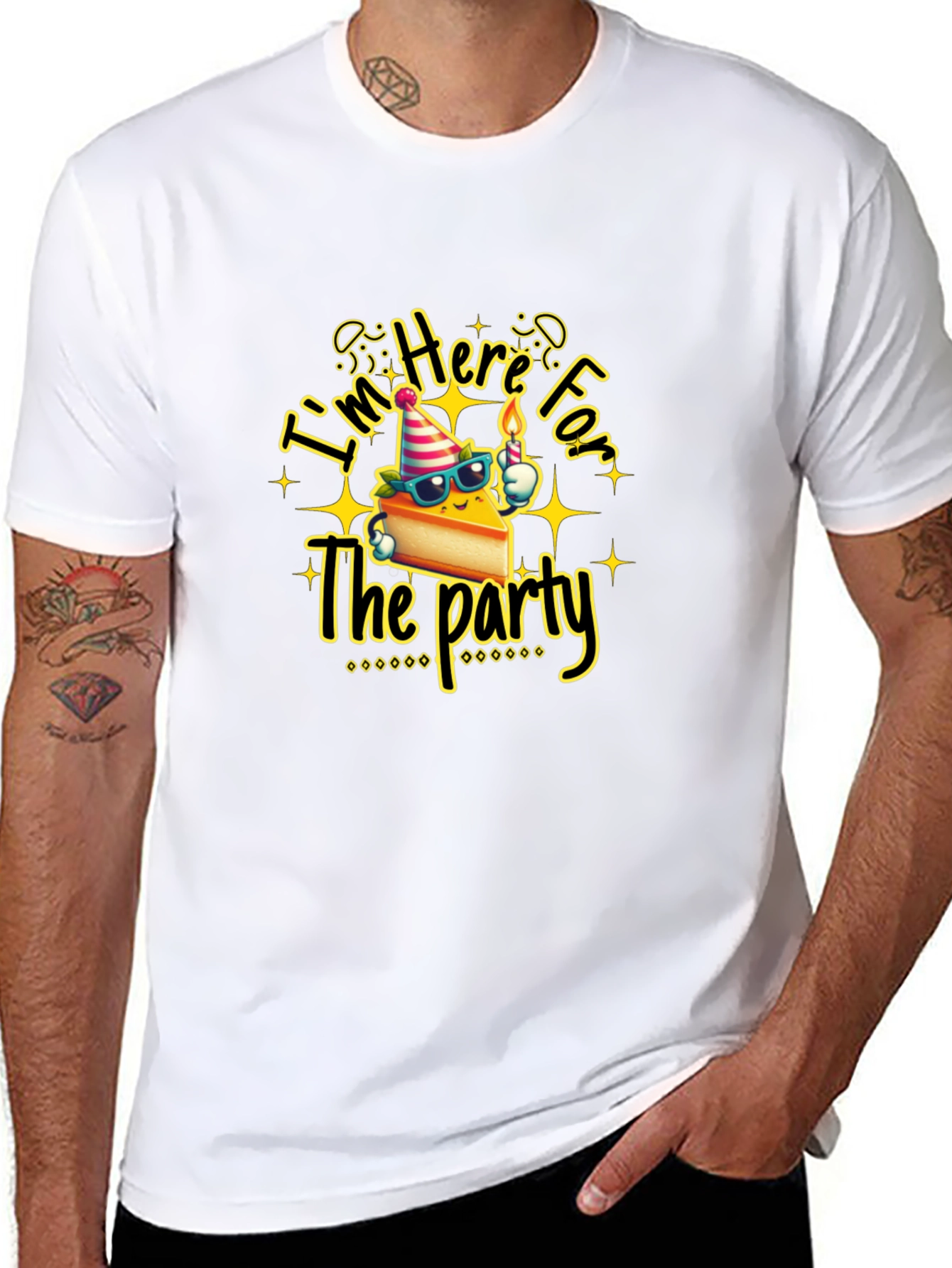 Party Cake Graphic Tee