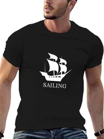 Sailing Graphic T-Shirt - Classic Design