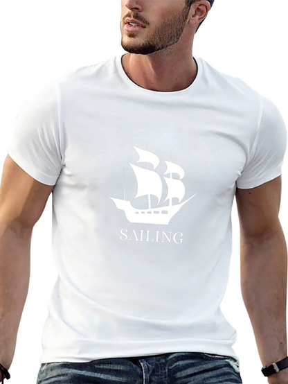 Sailing Graphic T-Shirt - Classic Design