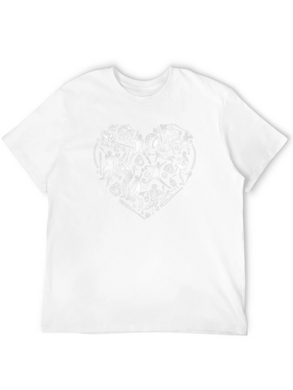 Baseball Heart Graphic Tee