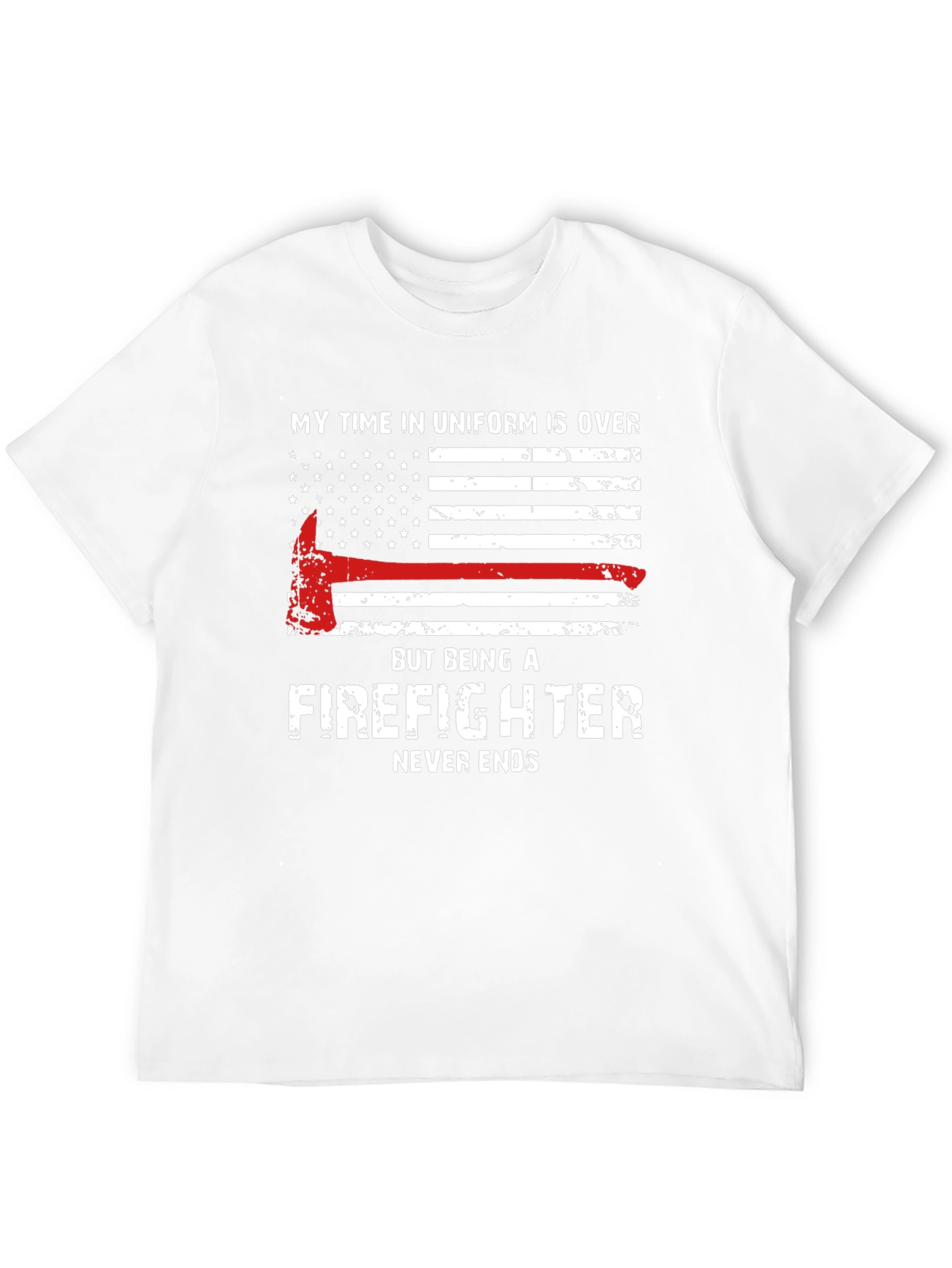 Firefighter Never Ends Graphic Tee