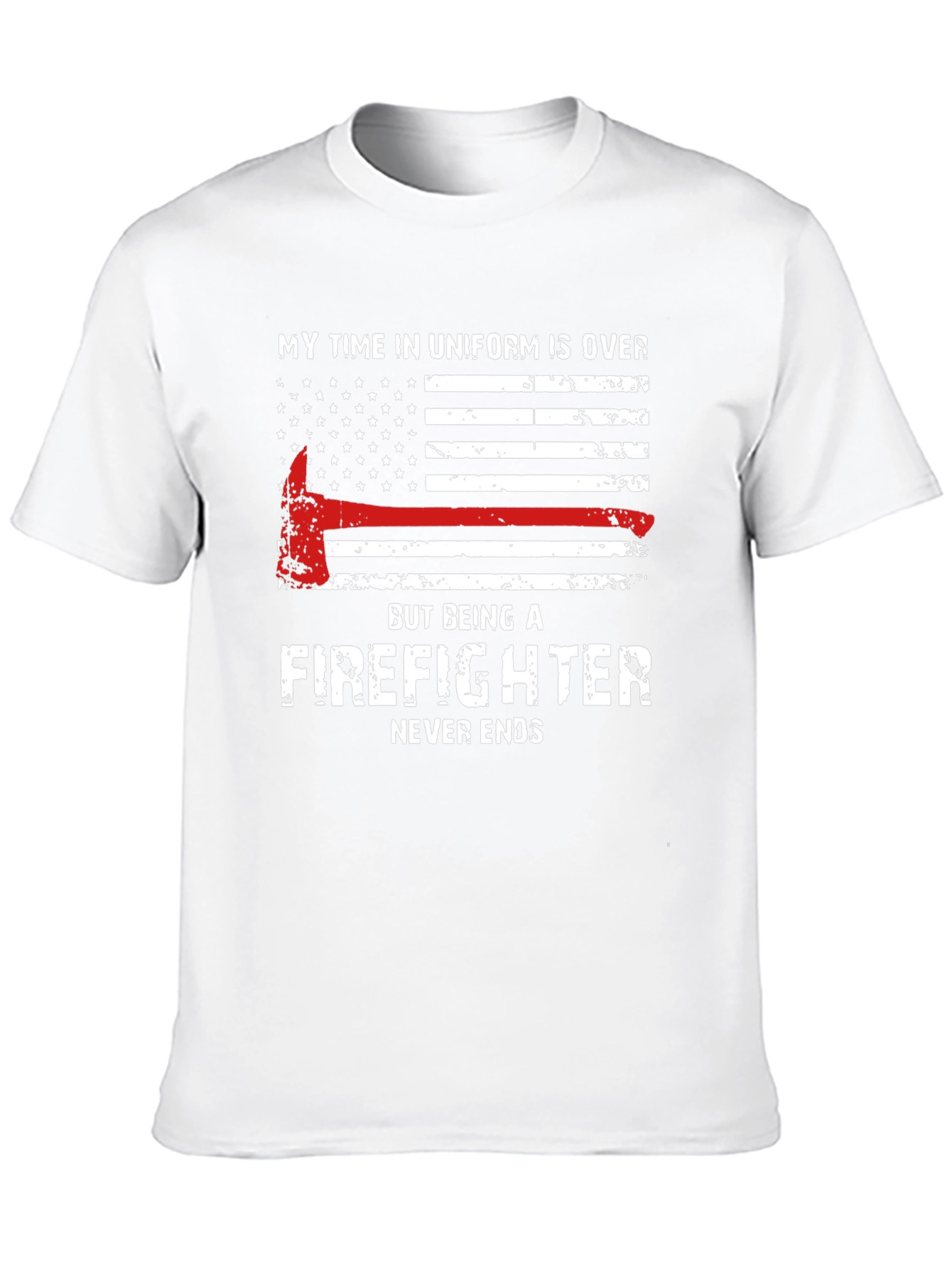 Firefighter Never Ends Graphic Tee