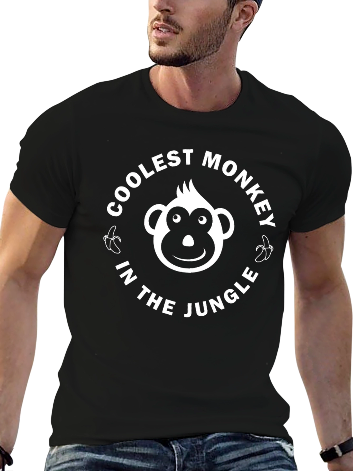 Coolest Monkey in the Jungle Graphic Tee