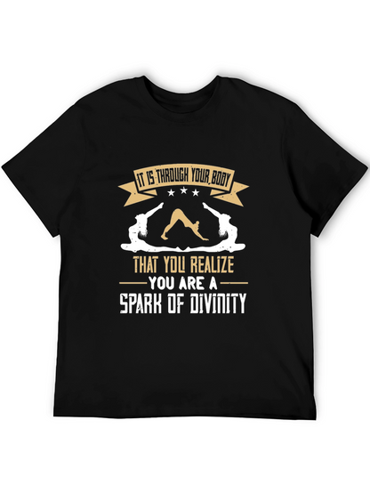 Yoga Spark of Divinity Graphic Tee