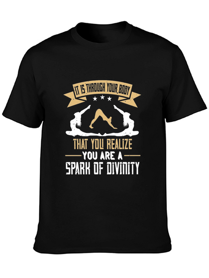 Yoga Spark of Divinity Graphic Tee