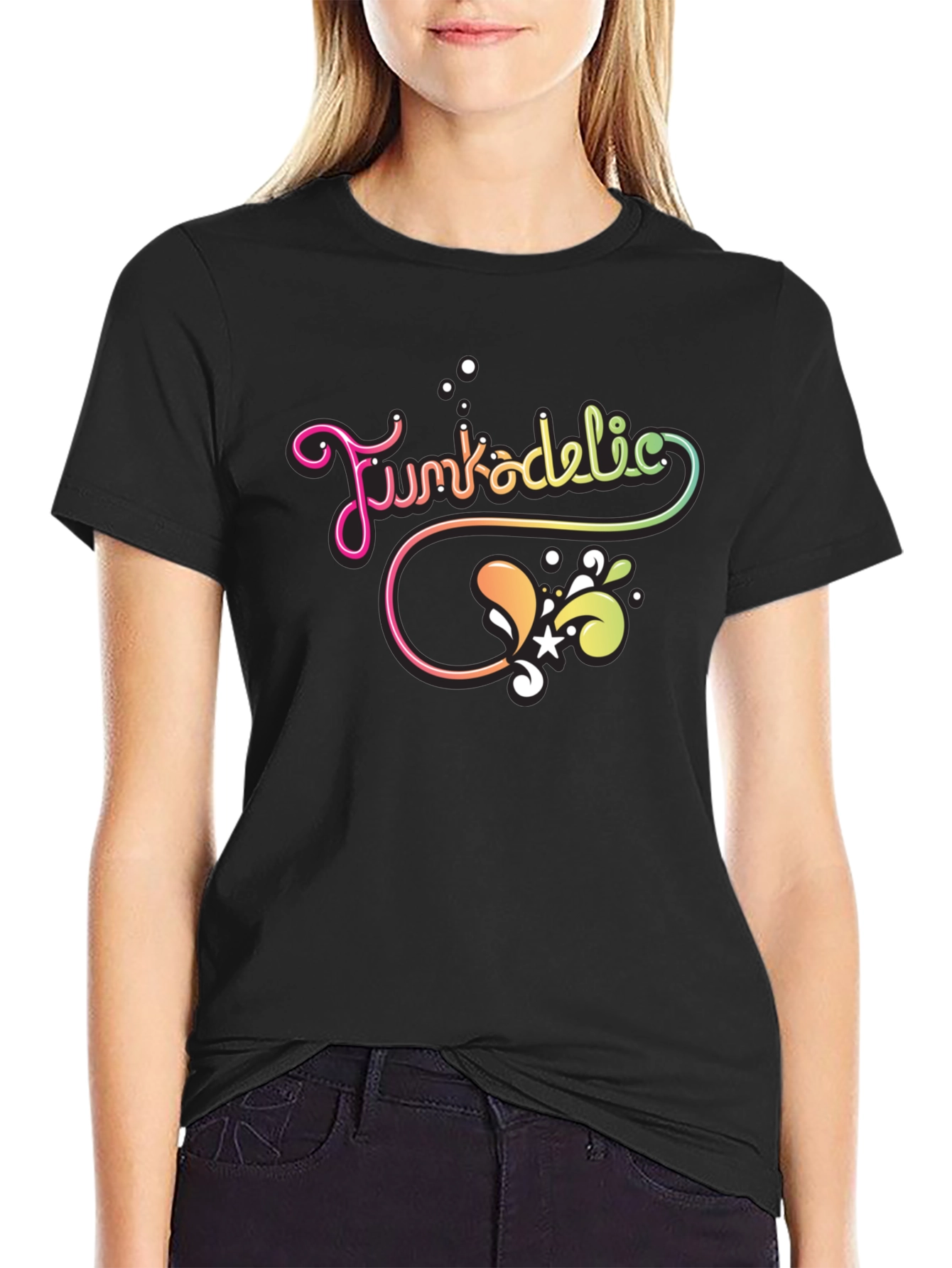 Funkadelic Graphic Tee - Black Cotton T-Shirt