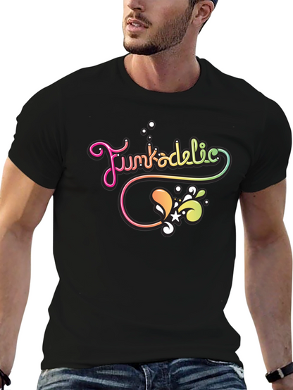 Funkadelic Graphic Tee - Black Cotton T-Shirt