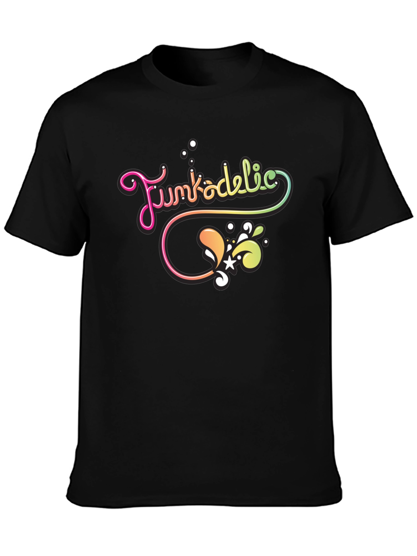 Funkadelic Graphic Tee - Black Cotton T-Shirt