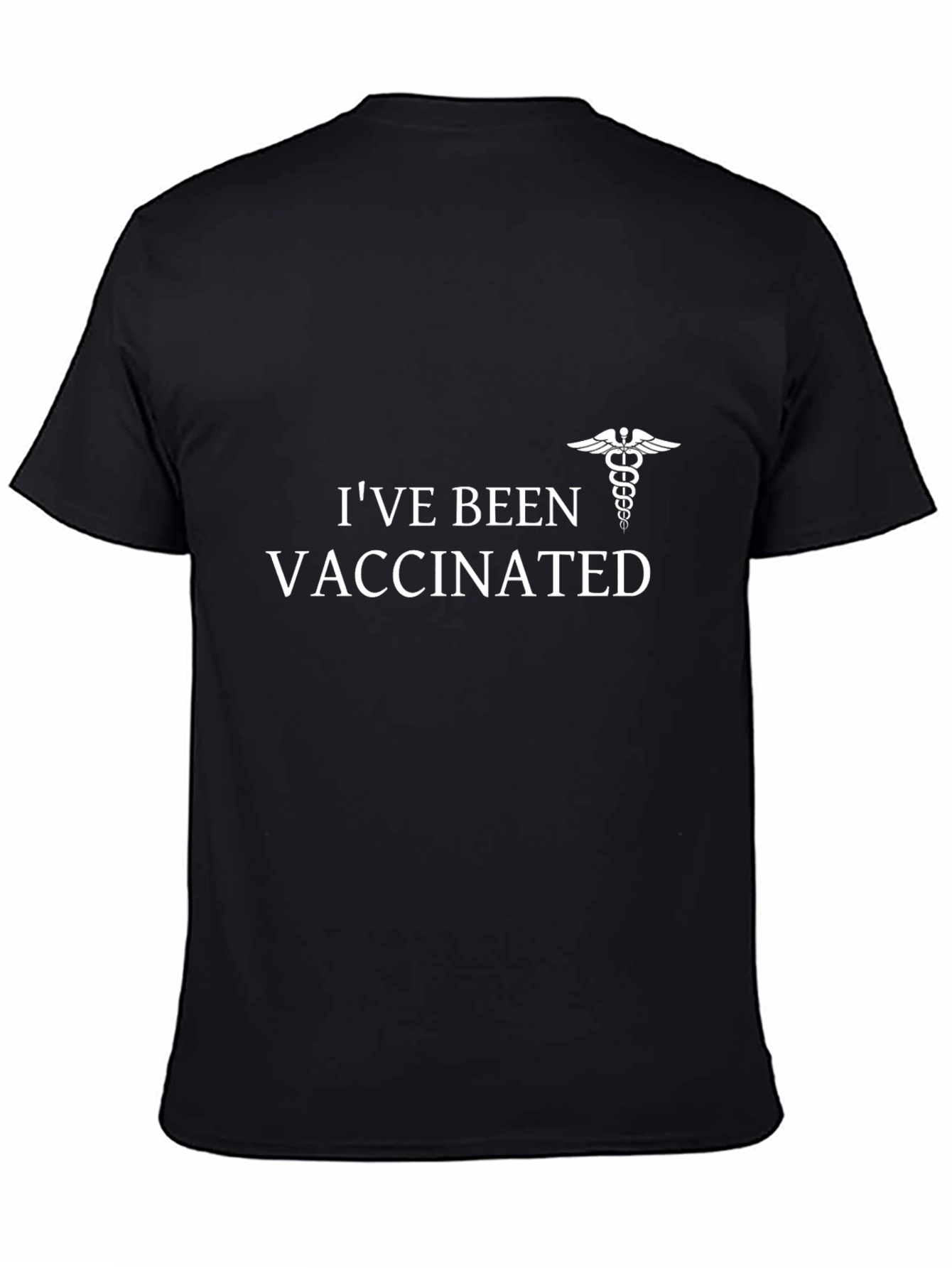Ive Been Vaccinated Black T-Shirt