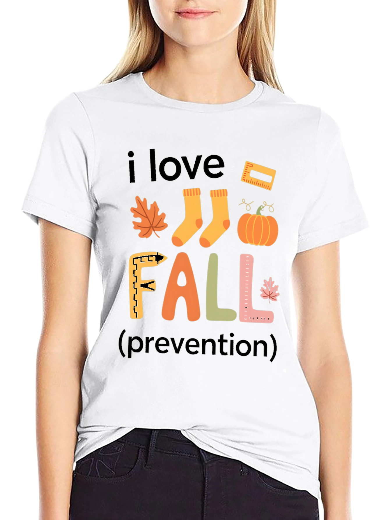 I Love Fall Prevention T-Shirt