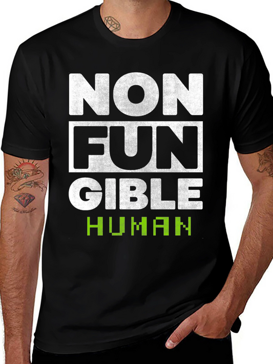 Non-Fungible Human Funny T-Shirt
