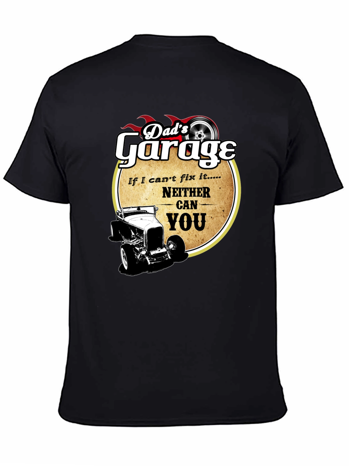 Dads Garage T-Shirt - Funny Car Lover Tee