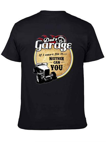 Dads Garage T-Shirt - Funny Car Lover Tee