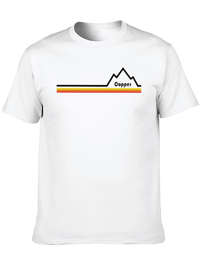 Copper Mountain Retro T-Shirt - Black