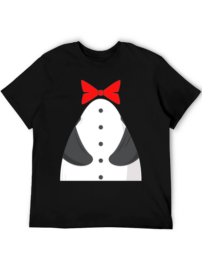 Funny Tuxedo T-Shirt - Bowtie Design Novelty Tee