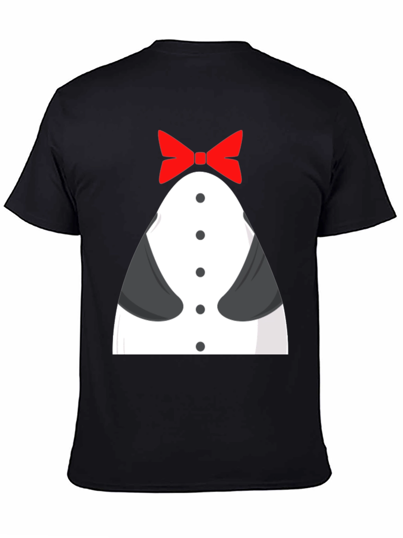Funny Tuxedo T-Shirt - Bowtie Design Novelty Tee