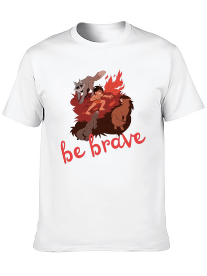 Be Brave Graphic Tee - Adventure T-Shirt