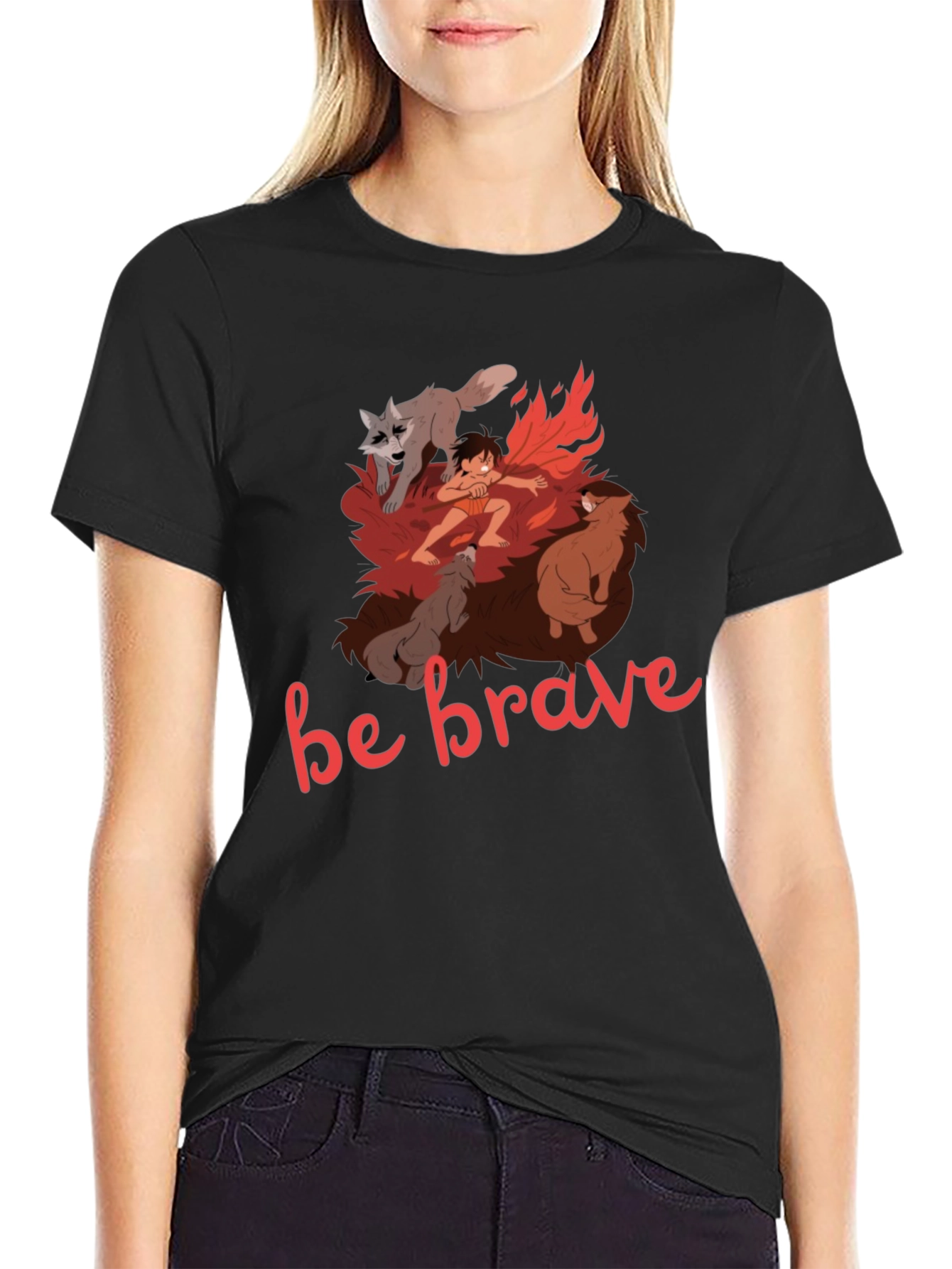 Be Brave Graphic Tee - Adventure T-Shirt