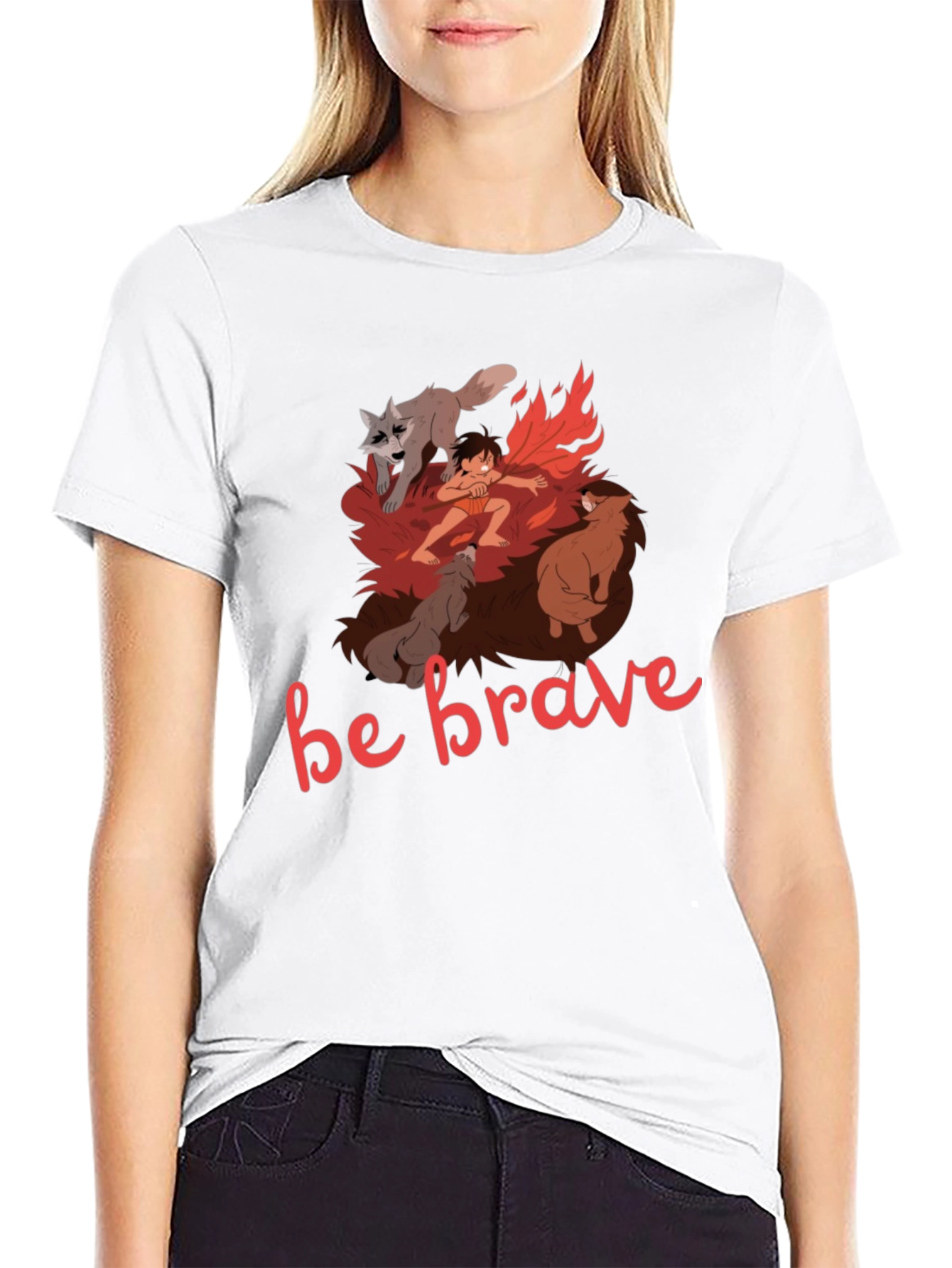 Be Brave Graphic Tee - Adventure T-Shirt