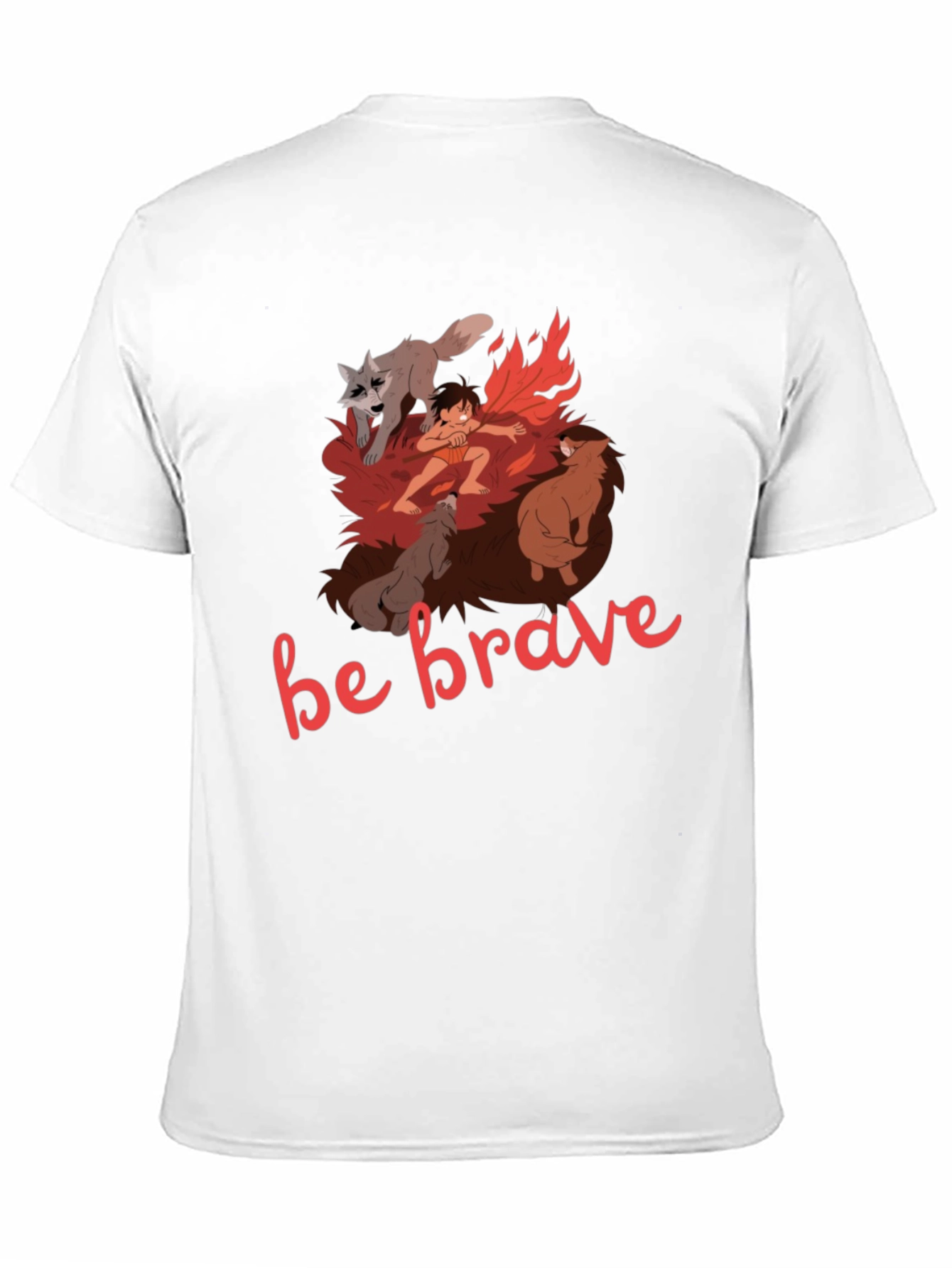 Be Brave Graphic Tee - Adventure T-Shirt